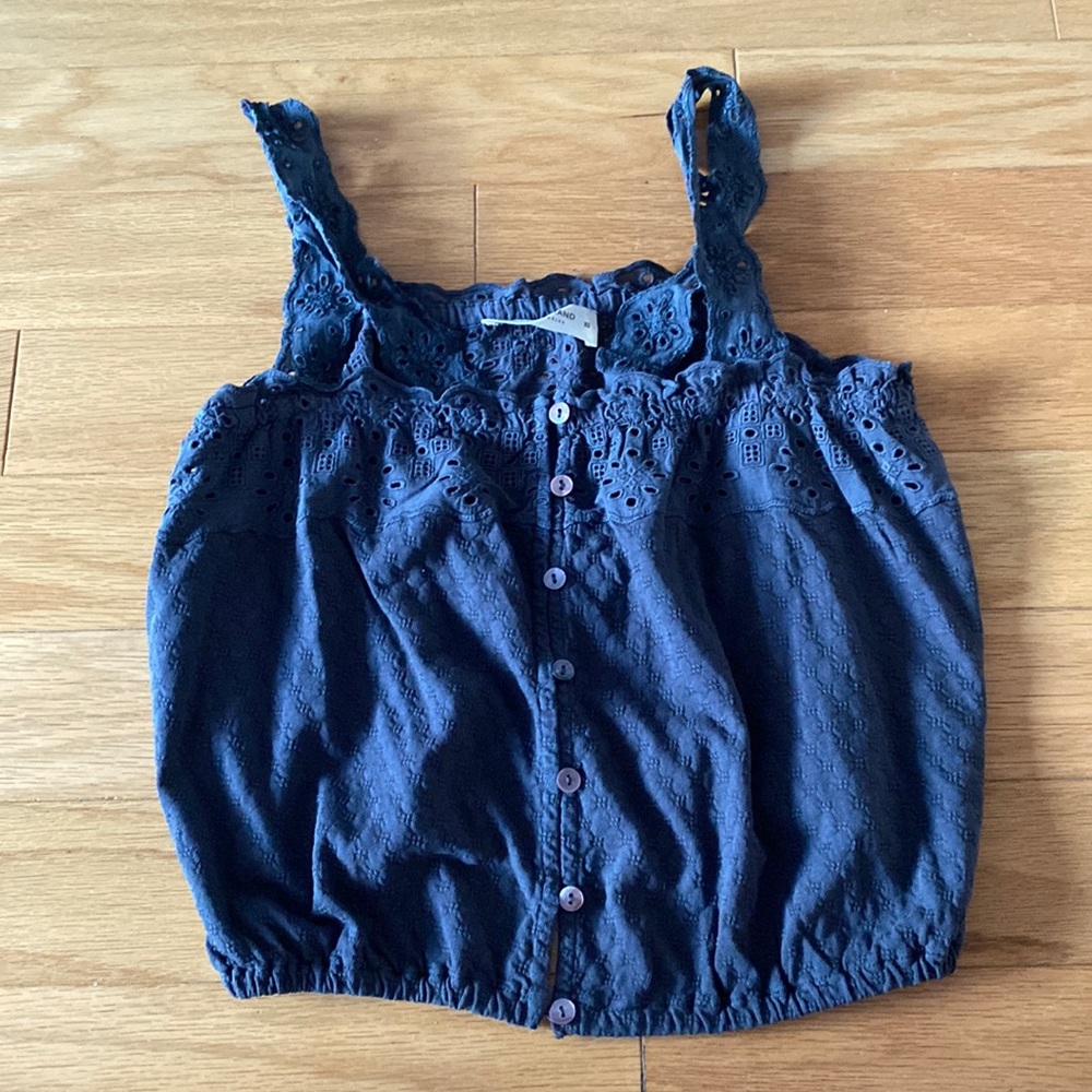 Lucky brand crop top